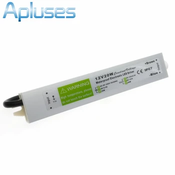 20W AC to DC 12V Waterproof IP67 Electronic Driver outdoor use power supply led strip transformer adapter for underwater light
20W AC to DC 12V Waterproof IP67 Electronic Driver outdoor use power supply led strip transformer adapter for underwater light