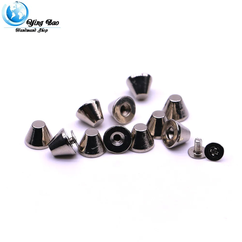 20sets/pack 11mm (Diameter), 8mm (Height) Bucket shape 3 Colors diy mushroom rivet B-16
20sets/pack 11mm (Diameter), 8mm (Height) Bucket shape 3 Colors diy mushroom rivet B-16