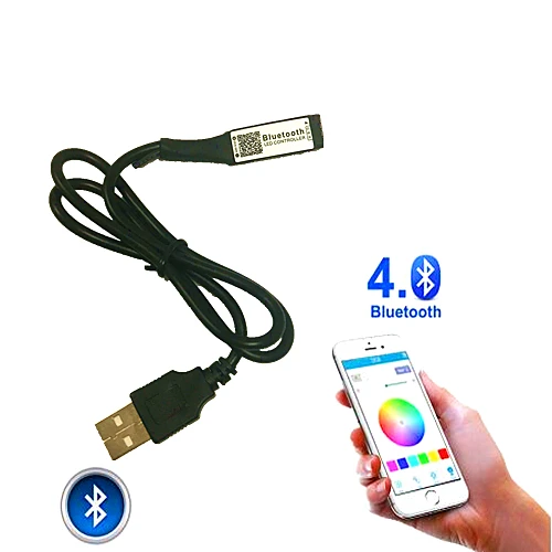 10Pcs/Lot DC5-24V Mini USB Bluetooth RGB LED Strip Light Controller with Speaker Music Timer Shake Color/Bright Adjust Function
10Pcs/Lot DC5-24V Mini USB Bluetooth RGB LED Strip Light Controller with Speaker Music Timer Shake Color/Bright Adjust Function