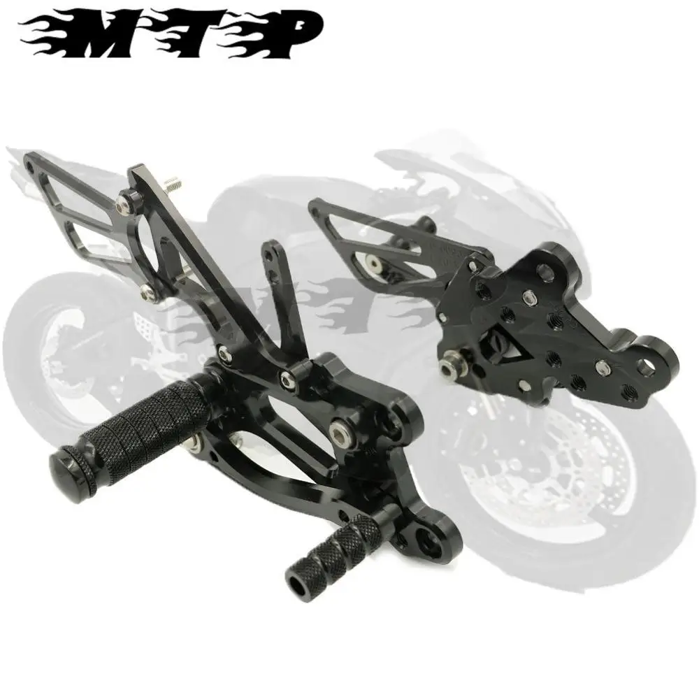 black CNC Motorcycle Footrest Adjustable Foot Pegs Rear Set For Honda CBR 600RR 2007-2016 CBR600RR CBR 600 RR 15 14 13 footrest
black CNC Motorcycle Footrest Adjustable Foot Pegs Rear Set For Honda CBR 600RR 2007-2016 CBR600RR CBR 600 RR 15 14 13 footrest