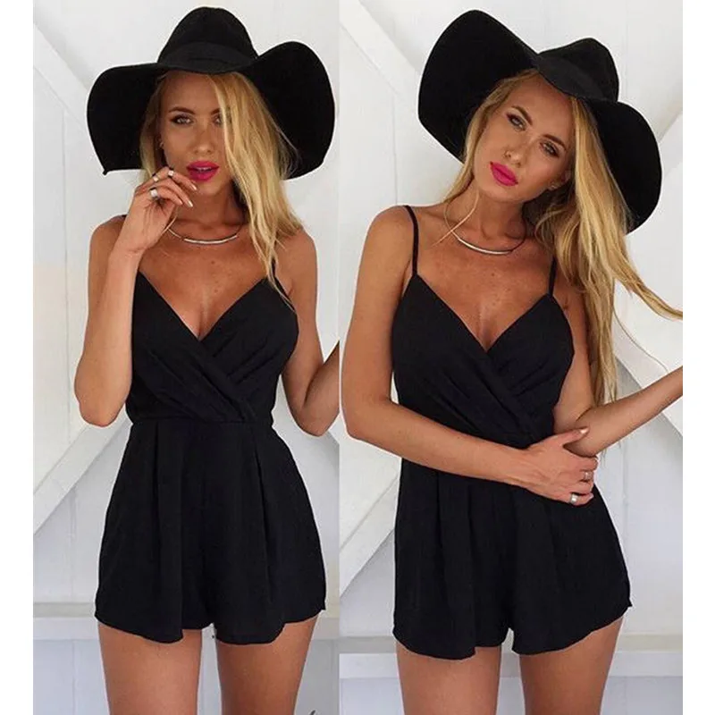 2019 summer new jumpsuit female jumpsuit Sexy loose V-neck jumpsuit strap ladies jumpsuit plus size S-5XL
2019 summer new jumpsuit female jumpsuit Sexy loose V-neck jumpsuit strap ladies jumpsuit plus size S-5XL