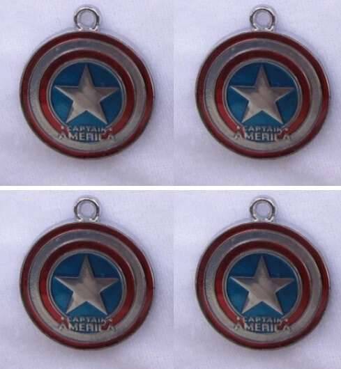 New 50 Pcs Super Hero Captain America Circular Charm Pendants DIY Jewelry Making
New 50 Pcs Super Hero Captain America Circular Charm Pendants DIY Jewelry Making