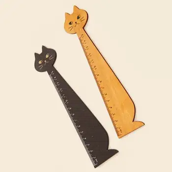 200 pcs 15cm Wood Straight Ruler Black Yellow Lovely Cat Shape Ruler Gift For Kids School Supplies
200 pcs 15cm Wood Straight Ruler Black Yellow Lovely Cat Shape Ruler Gift For Kids School Supplies