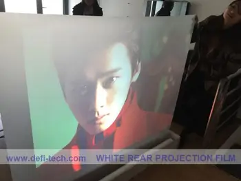60" of 1 square meter Adhesive White color Rear projection film/foil for shopping mall, advertising, education, store ,bank
60" of 1 square meter Adhesive White color Rear projection film/foil for shopping mall, advertising, education, store ,bank