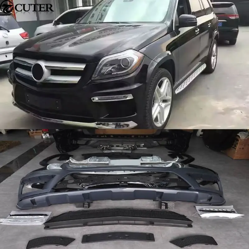 X166 GL500 GL63 style body kit PP front bumper rear bumper rear diffuser exhaust Tail throat for Mercedes Benz GL63 AMG 13-16
X166 GL500 GL63 style body kit PP front bumper rear bumper rear diffuser exhaust Tail throat for Mercedes Benz GL63 AMG 13-16