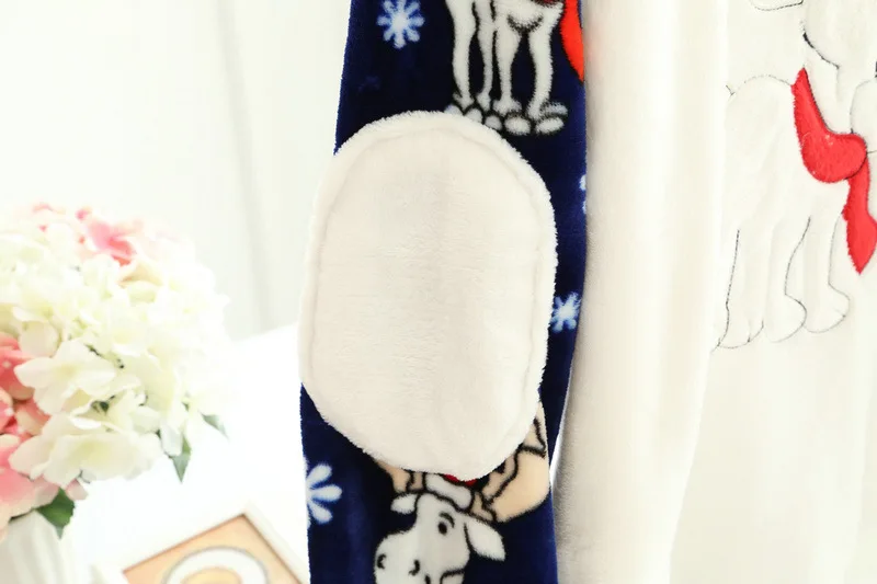 couples flannel sleepwear suits (7)