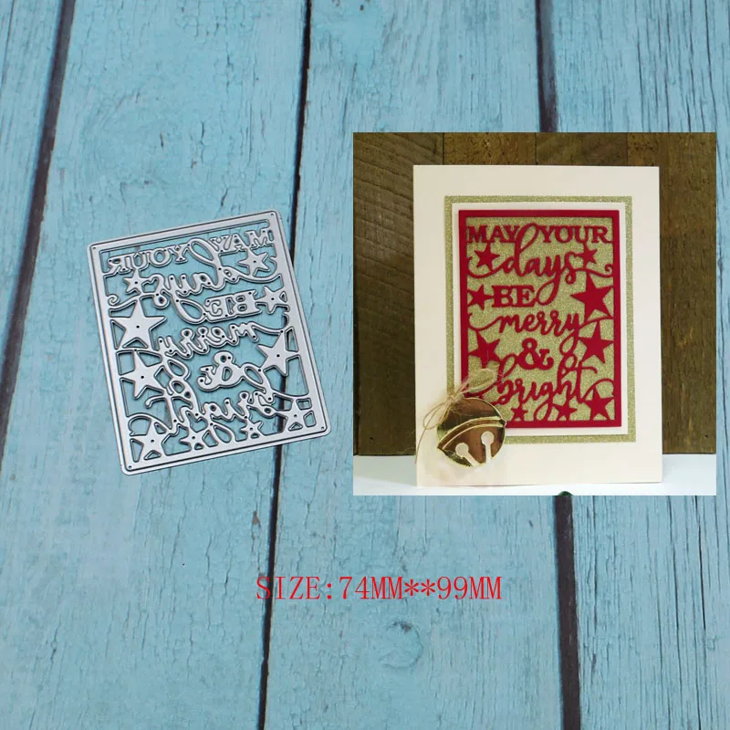 Merry Word Block Metal cutting dies for DIY Scrapbooking Album Paper Cards Decorative Crafts Embossing Die Cut 2019 new
Merry Word Block Metal cutting dies for DIY Scrapbooking Album Paper Cards Decorative Crafts Embossing Die Cut 2019 new