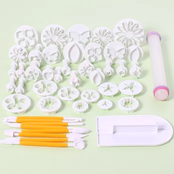 Aprince Baking Tools Fondant Molds 14 patterns 46-Piece Cake Decorating Tools Cake Biscuit Mold Set Spring Embossed Printing Mo
Aprince Baking Tools Fondant Molds 14 patterns 46-Piece Cake Decorating Tools Cake Biscuit Mold Set Spring Embossed Printing Mo