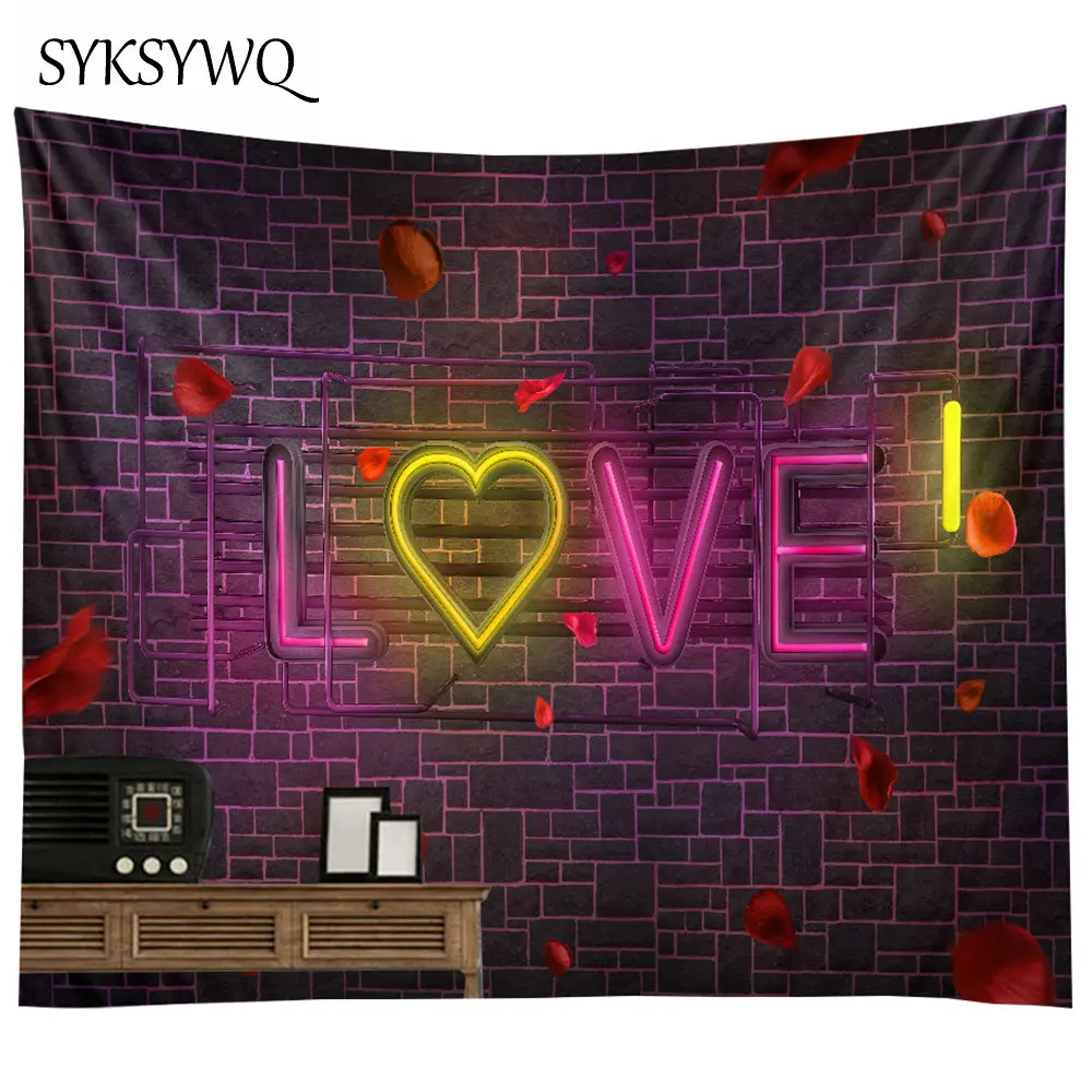 Romantic Love Tapestry Hippie Wall Hanging Rose Flower Bohemian Flower Tapestry Wall Cloth Purple Wall Valentine Psychedelic
Romantic Love Tapestry Hippie Wall Hanging Rose Flower Bohemian Flower Tapestry Wall Cloth Purple Wall Valentine Psychedelic