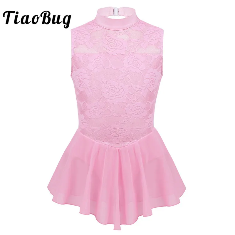 TiaoBug Kids Girls Sleeveless Floral Lace Figure Ice Skating Dress Tutu Ballet Gymnastics Leotard Ballroom Lyrical Dance Costume
TiaoBug Kids Girls Sleeveless Floral Lace Figure Ice Skating Dress Tutu Ballet Gymnastics Leotard Ballroom Lyrical Dance Costume