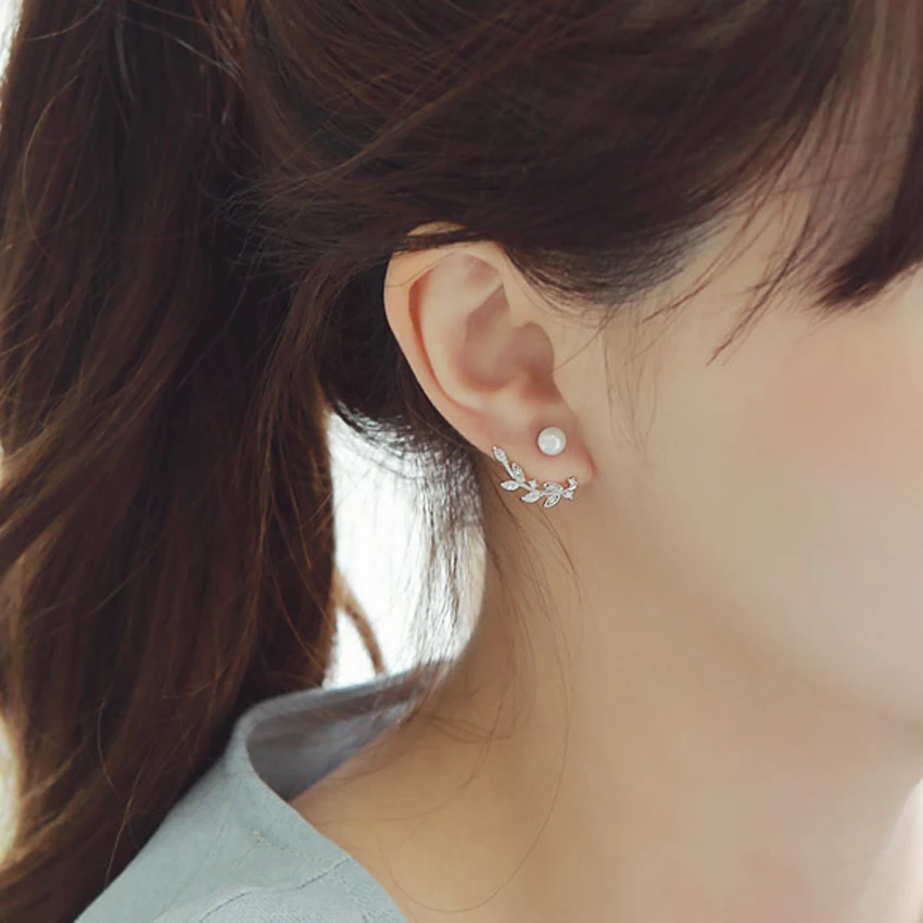 New 2018 Fashion Pearl Flower Design 925 Sterling Silver Stud Earrings for Women Jewelry Gift Hot Sale Promotion
New 2018 Fashion Pearl Flower Design 925 Sterling Silver Stud Earrings for Women Jewelry Gift Hot Sale Promotion
