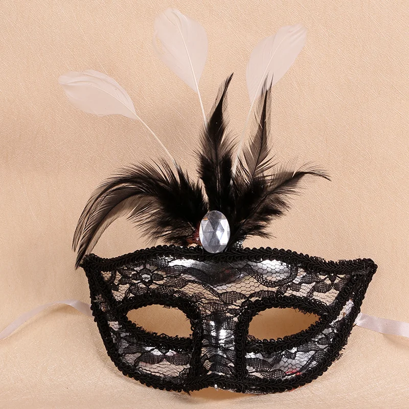 New Masquerade Mask Gold Pink Black Red Lace Venice Feather Mask Wedding Dance Cosplay Costume Carnival Party Mask-18*25CM
New Masquerade Mask Gold Pink Black Red Lace Venice Feather Mask Wedding Dance Cosplay Costume Carnival Party Mask-18*25CM