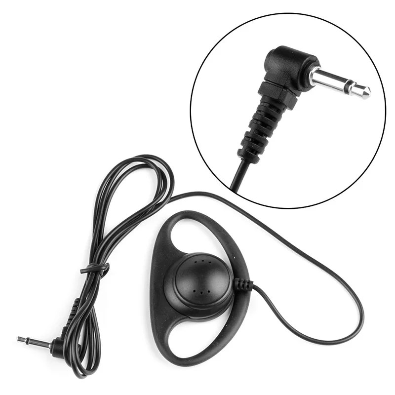 OOTDTY 3.5mm D-Shape Jack Listen Only Earpiece Headset For Two Way Radios Walkie Radio
OOTDTY 3.5mm D-Shape Jack Listen Only Earpiece Headset For Two Way Radios Walkie Radio