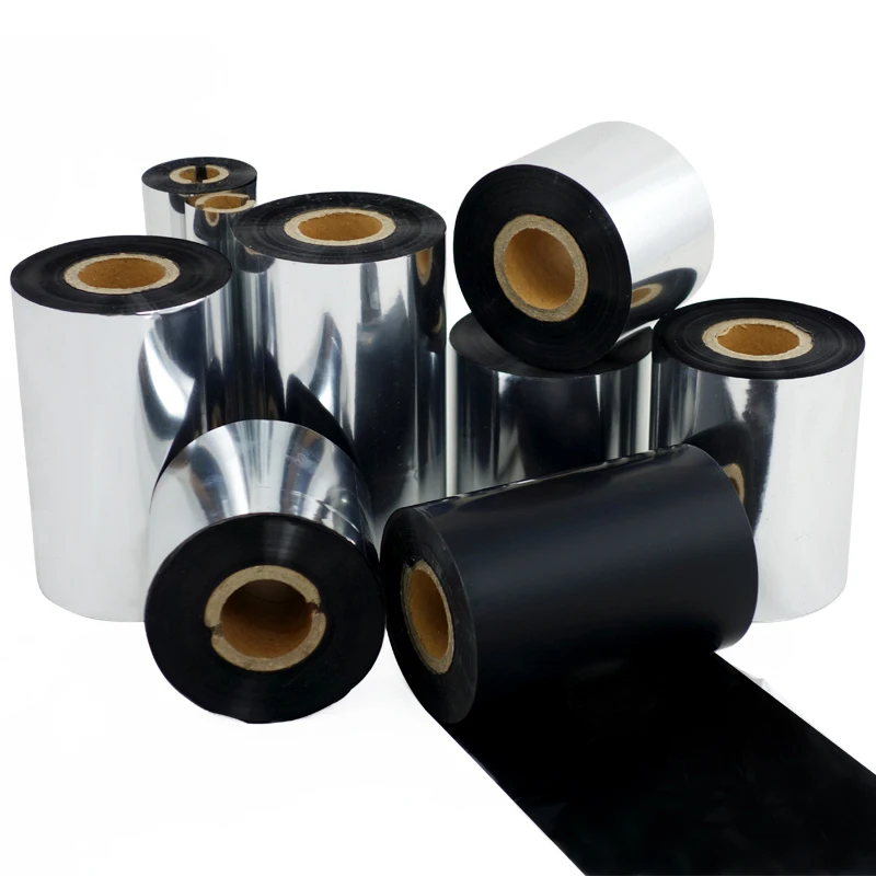 

Resin Wax Ribbon, Thermal Transfer Ink Film Mixture Ribbon width 50mm ~110mm 300m 90m 110x70m Zebra 2844 label printer