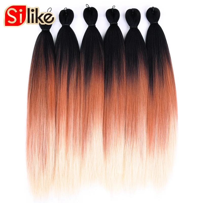 Silike Pre Feathered for Easy Braiding Jumbo Briads Hair Natural layers 24 Inch Synthetic Lightweight Wear Hair Extensions
Silike Pre Feathered for Easy Braiding Jumbo Briads Hair Natural layers 24 Inch Synthetic Lightweight Wear Hair Extensions