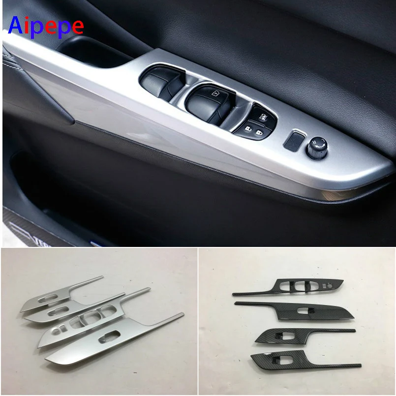 For Nissan Terra Navara NP300 2018-2019 Internal Stickers ABS Car Styling Car Door Window Lift Switch Panel Sequins
For Nissan Terra Navara NP300 2018-2019 Internal Stickers ABS Car Styling Car Door Window Lift Switch Panel Sequins