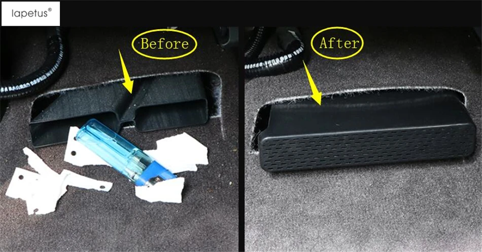 Lapetus Accessories For Lexus ES 2018 2019 Seat Under Below Air Condition AC Outlet Vent Dust Plug Molding Cover Kit Trim 2 Pcs
Lapetus Accessories For Lexus ES 2018 2019 Seat Under Below Air Condition AC Outlet Vent Dust Plug Molding Cover Kit Trim 2 Pcs
