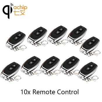 10 pcs RF 2 key Remote Control Learning code 1527 EV1527 For Gate garage door controller Alarm 433mhz Receiver included Battery
10 pcs RF 2 key Remote Control Learning code 1527 EV1527 For Gate garage door controller Alarm 433mhz Receiver included Battery