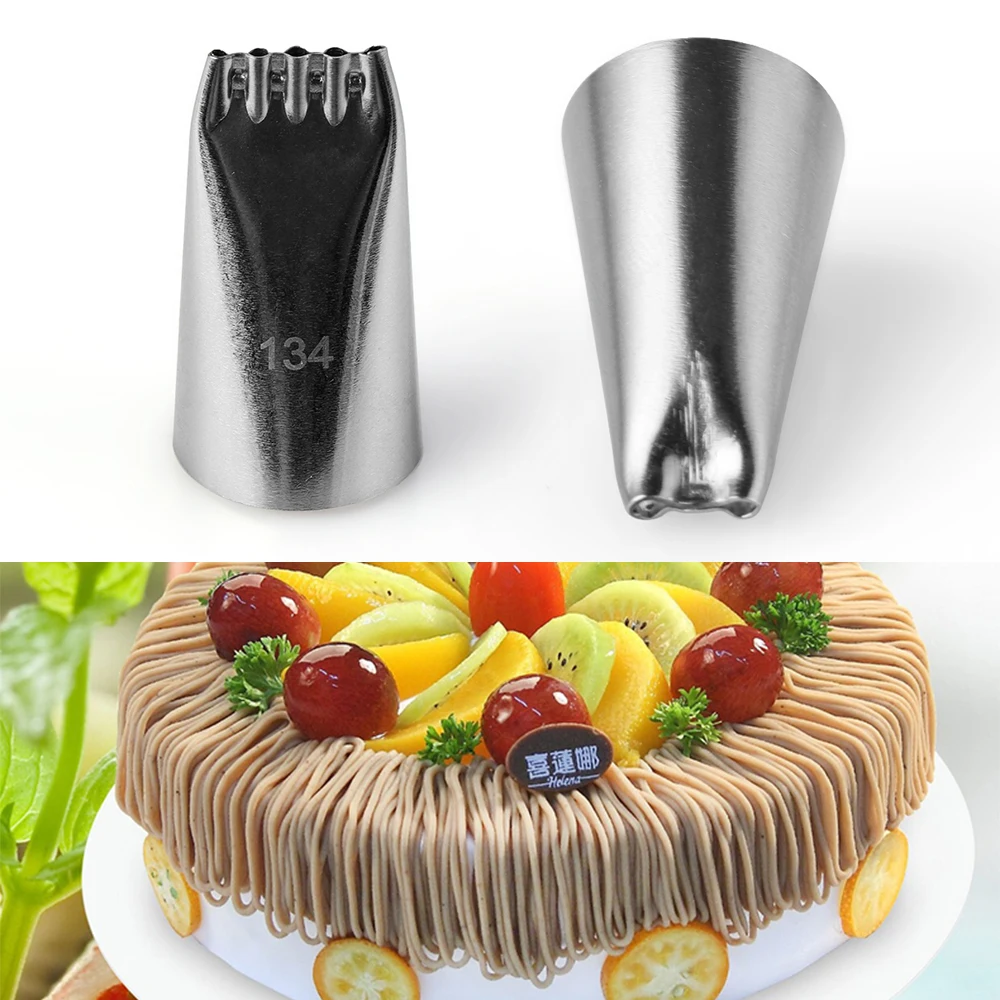 1/2pcs Stainless Steel Five Hole Lines Drawing Nozzles Stave Sheet Music Noodles Cake Bake Icing Piping Tip Tool Home Decorating
1/2pcs Stainless Steel Five Hole Lines Drawing Nozzles Stave Sheet Music Noodles Cake Bake Icing Piping Tip Tool Home Decorating