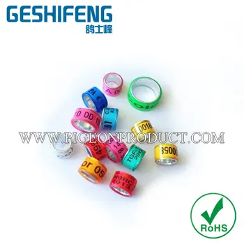 100pc custom 6.5MM-14MM free shipping SHORT Aluminium with Plastic Pigeon Ring
100pc custom 6.5MM-14MM free shipping SHORT Aluminium with Plastic Pigeon Ring
