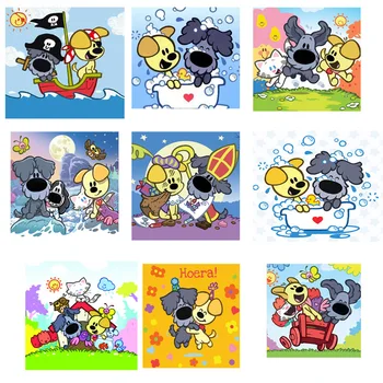 Full Square/Round Drill 5D DIY Diamond Painting "Cartoon Woezel Pip" 3D Embroidery Cross Stitch Mosaic Rhinestone Decor
Full Square/Round Drill 5D DIY Diamond Painting "Cartoon Woezel Pip" 3D Embroidery Cross Stitch Mosaic Rhinestone Decor