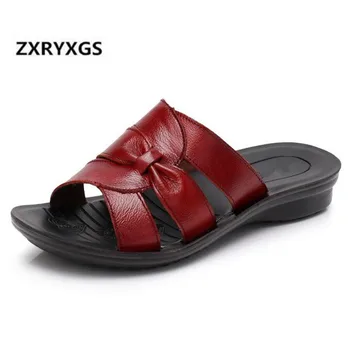 2019 Summer New Retro Hollow Genuine Leather Shoes Sandals Women Flat Non-slip Women Sandals Comfort Casual Shoes Women Slippers
2019 Summer New Retro Hollow Genuine Leather Shoes Sandals Women Flat Non-slip Women Sandals Comfort Casual Shoes Women Slippers