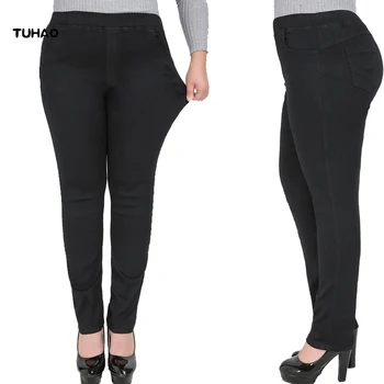 TUHAO Jeans Woman High Waist 9XL 8XL 7XL 6XL Plus Size Skinny Jeans Femme Stretch Women Elasticated Female Denim Trousers YHFS
TUHAO Jeans Woman High Waist 9XL 8XL 7XL 6XL Plus Size Skinny Jeans Femme Stretch Women Elasticated Female Denim Trousers YHFS