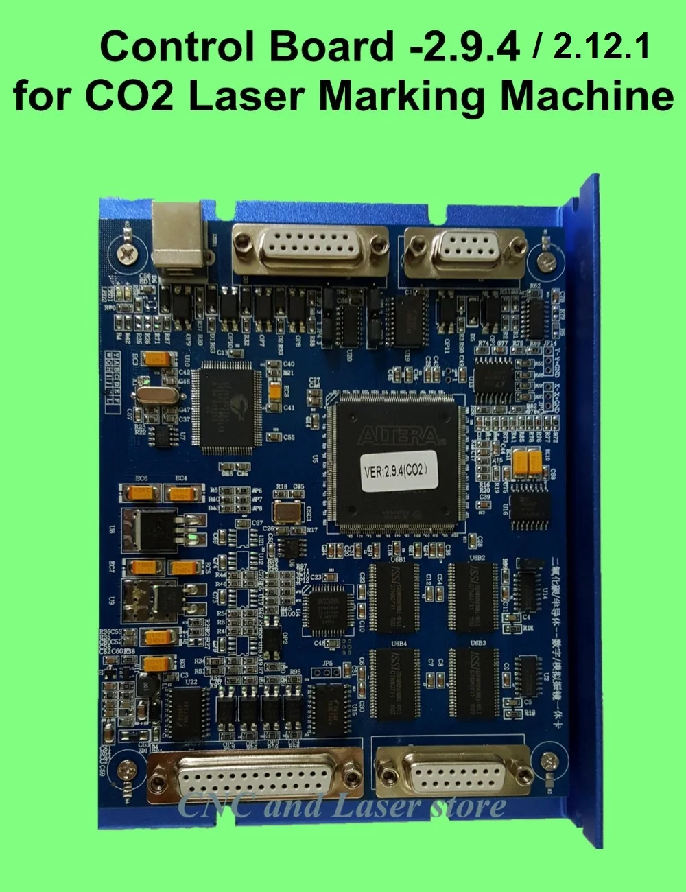 Control board for CO2 Laser marking machine, EZcad controller, control system, CO2 marking machine controller board
Control board for CO2 Laser marking machine, EZcad controller, control system, CO2 marking machine controller board