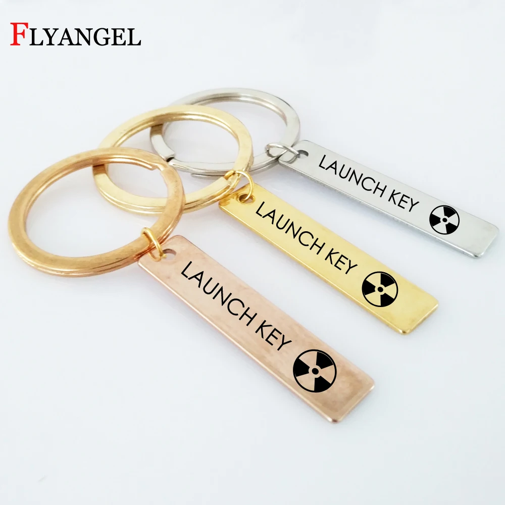 Creative Nuclear Launch Key Chain Bijoux Keychain for Motorcycles and Cars Scooters Tag Engraved Key Fobs Charm Keychain
Creative Nuclear Launch Key Chain Bijoux Keychain for Motorcycles and Cars Scooters Tag Engraved Key Fobs Charm Keychain
