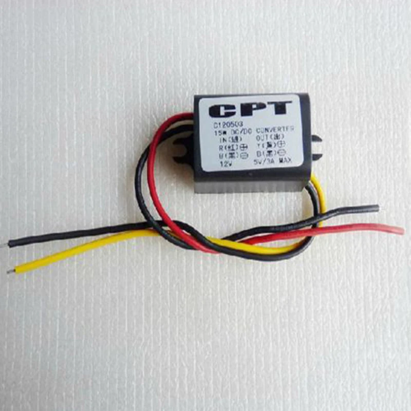 DC DC Step-down Converter Module 12V To 5V 3A 15W Duble USB Output Power Adapter Supply Module Car Power Integrated Circuits
DC DC Step-down Converter Module 12V To 5V 3A 15W Duble USB Output Power Adapter Supply Module Car Power Integrated Circuits