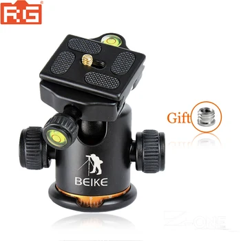BEIKE Aluminum BK-03 Camera Tripod Ball Head with Quick Release Plate Pro Camera Tripod Max load to 8kg
BEIKE Aluminum BK-03 Camera Tripod Ball Head with Quick Release Plate Pro Camera Tripod Max load to 8kg