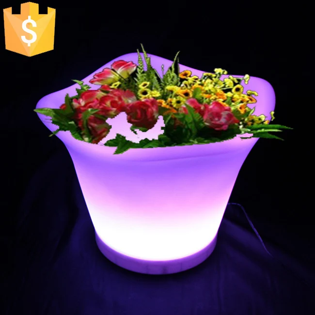 Free Shipping 12Pcs/Lot 4.5L Home Decoration Garden Used Glow LED Flower Planter 16 colors illuminated LED planter pot Lamp
Free Shipping 12Pcs/Lot 4.5L Home Decoration Garden Used Glow LED Flower Planter 16 colors illuminated LED planter pot Lamp