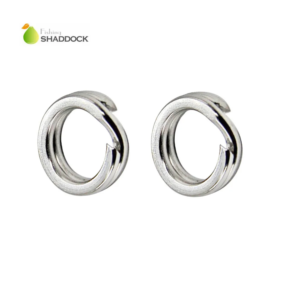 Shaddock Fishing 200pcs Stainless Steel Fishing Split Rings 4.5-8.5mm Double Circle Loop Connector Carp Fishing Accessories
Shaddock Fishing 200pcs Stainless Steel Fishing Split Rings 4.5-8.5mm Double Circle Loop Connector Carp Fishing Accessories