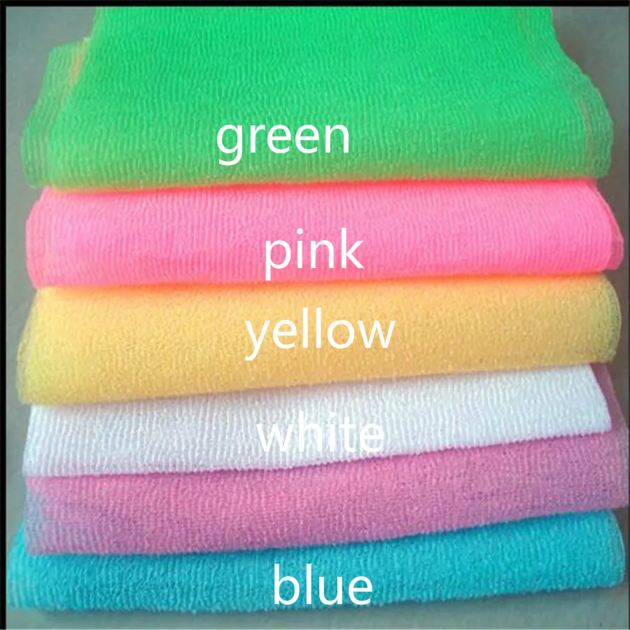 1Pcs/sell 5 Color Nylon Mesh Bath Shower Body Washing Scrubbing Towel Korean Version Long Bath Towel Bath Bombs Bathing Tool 201
1Pcs/sell 5 Color Nylon Mesh Bath Shower Body Washing Scrubbing Towel Korean Version Long Bath Towel Bath Bombs Bathing Tool 201