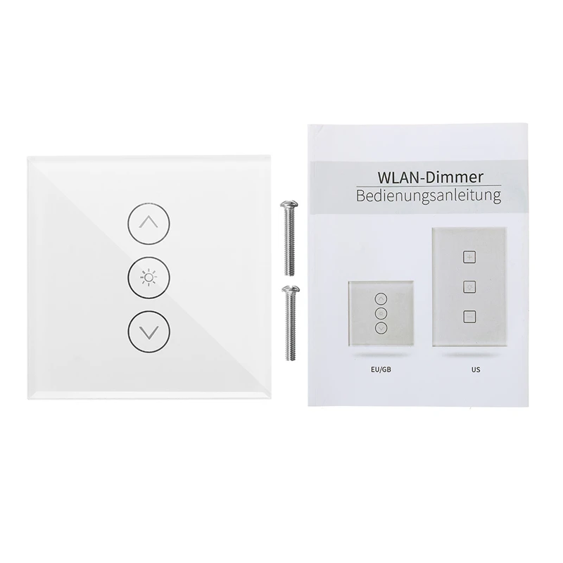 100-240V Smart Switch Dimmer Wi-Fi Light Switch Touch Wall Socket Switch Panel Work with Amazon Goog
100-240V Smart Switch Dimmer Wi-Fi Light Switch Touch Wall Socket Switch Panel Work with Amazon Goog