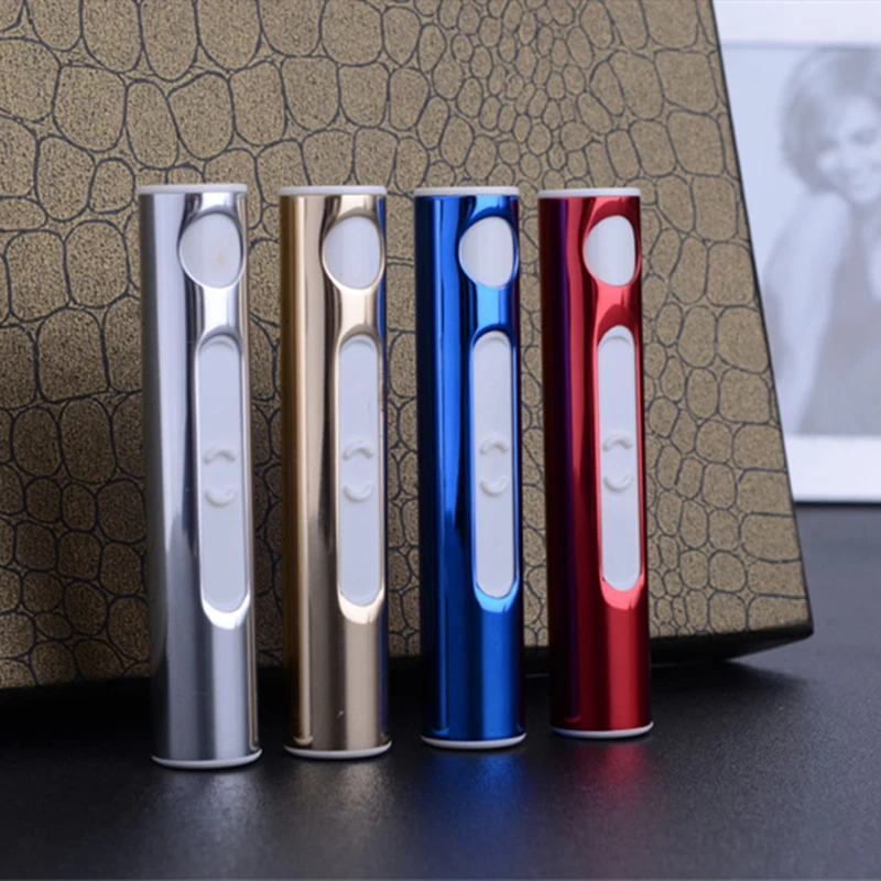 New Arrival Convenient USB Electronic Rechargeable Battery Flameless Cigar Cigarette USB Lighter Smoking Accessories Lighters
New Arrival Convenient USB Electronic Rechargeable Battery Flameless Cigar Cigarette USB Lighter Smoking Accessories Lighters