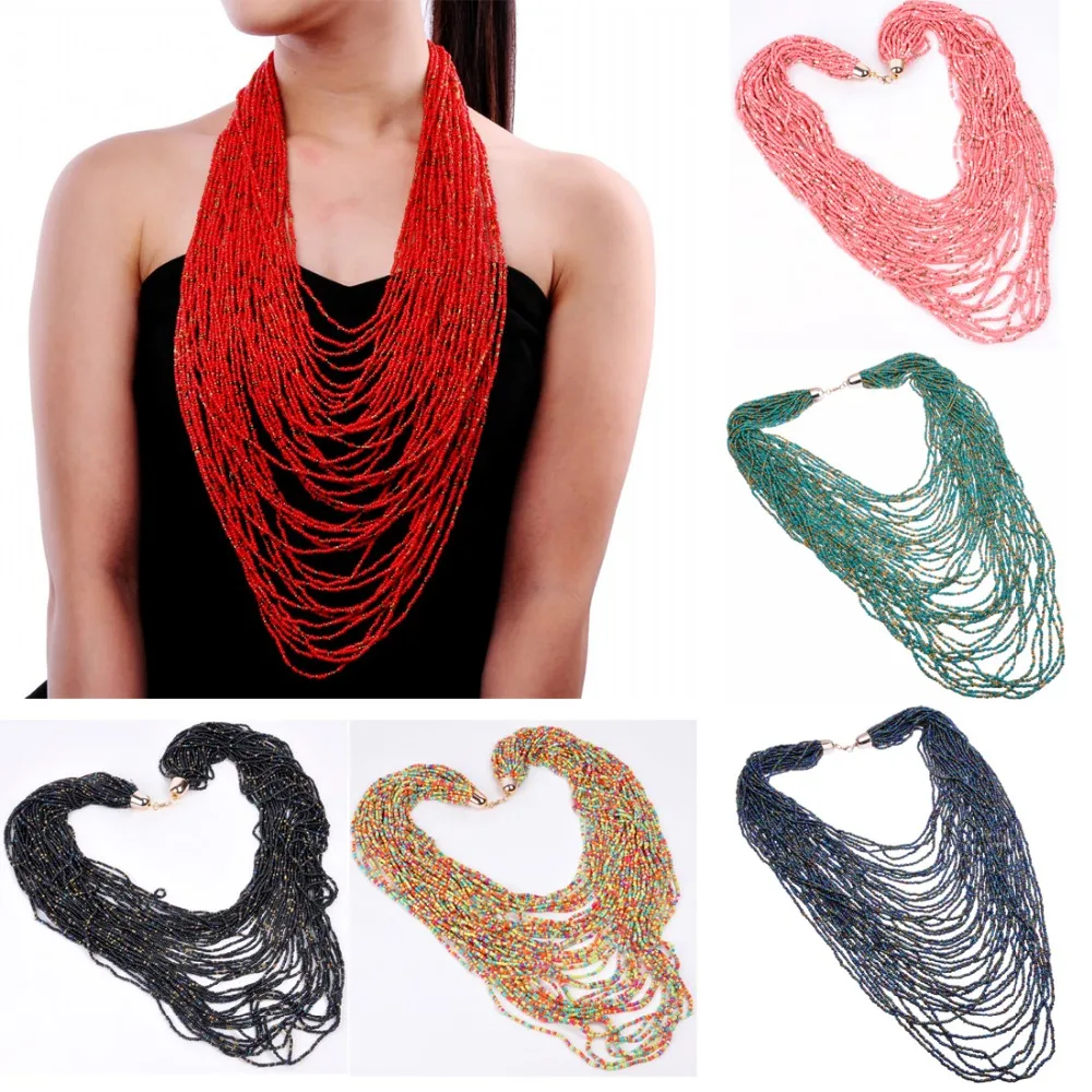 Holidays Perfect Match Handmade Fashion 42 layers Colorful Resin Beads Cluster Long Super Recommend Necklace Free Shipping
Holidays Perfect Match Handmade Fashion 42 layers Colorful Resin Beads Cluster Long Super Recommend Necklace Free Shipping