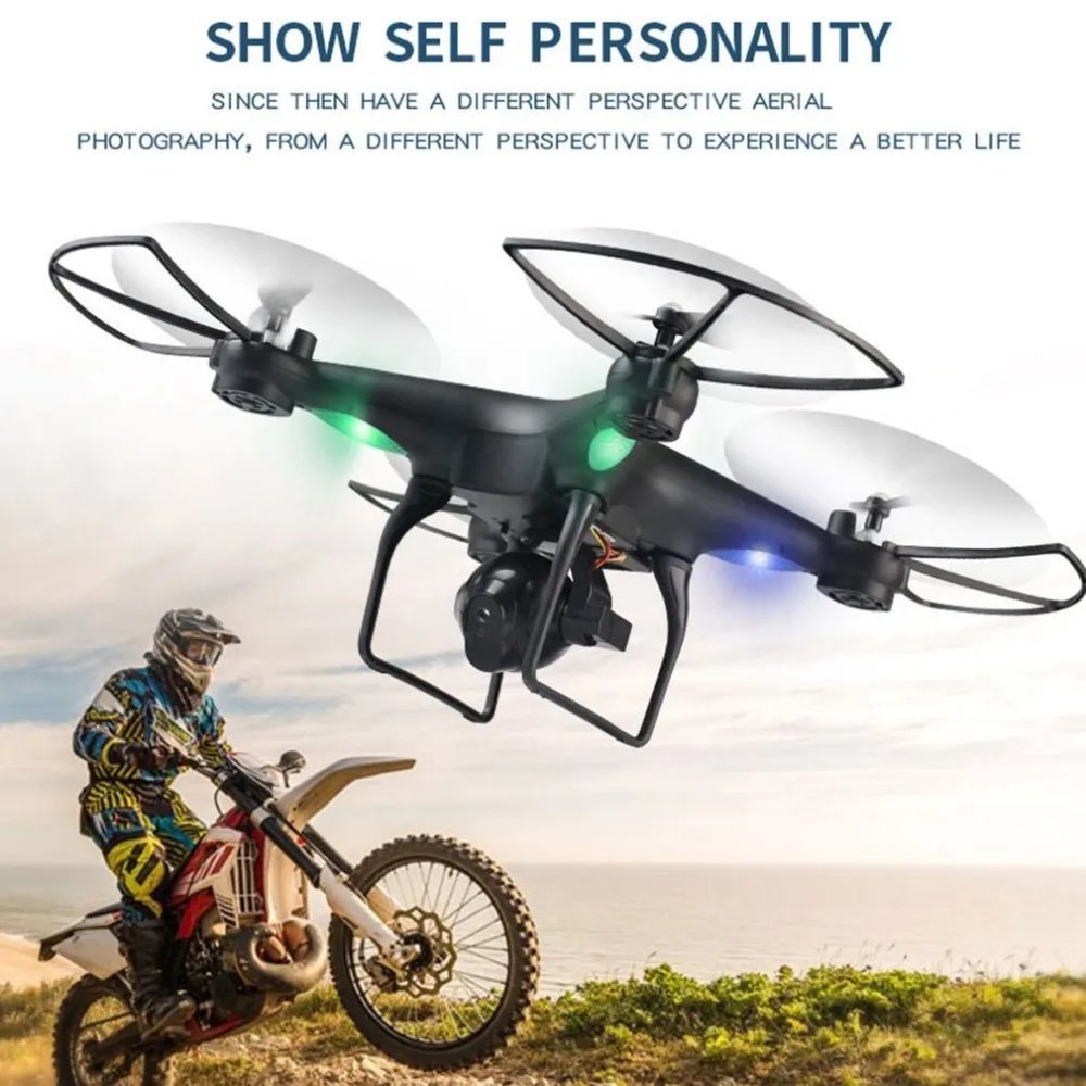 

D68W-3 2.4G RC Selfie Smart Drone Quadcopter Aircraft UAV with 720P Wifi FPV Live Video Camera Altitude Hold 360 Degrees Flips