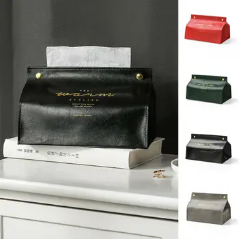 Fashion Home Car Decoration Accessories Organizer Leather Removable Retro Chic Tissue Storage Box Cover
Fashion Home Car Decoration Accessories Organizer Leather Removable Retro Chic Tissue Storage Box Cover