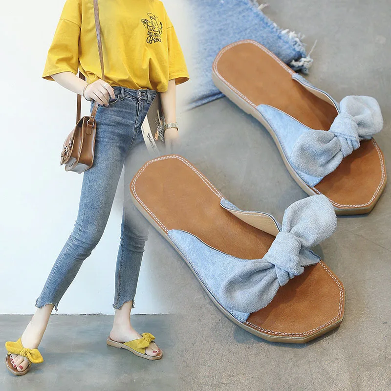 Women's Slippers Beach Summer Flip Flops Ladies Woman Shoes Butterfly knot Slippers Home Female Women Slides Sandal Lady Slipper
Women's Slippers Beach Summer Flip Flops Ladies Woman Shoes Butterfly knot Slippers Home Female Women Slides Sandal Lady Slipper