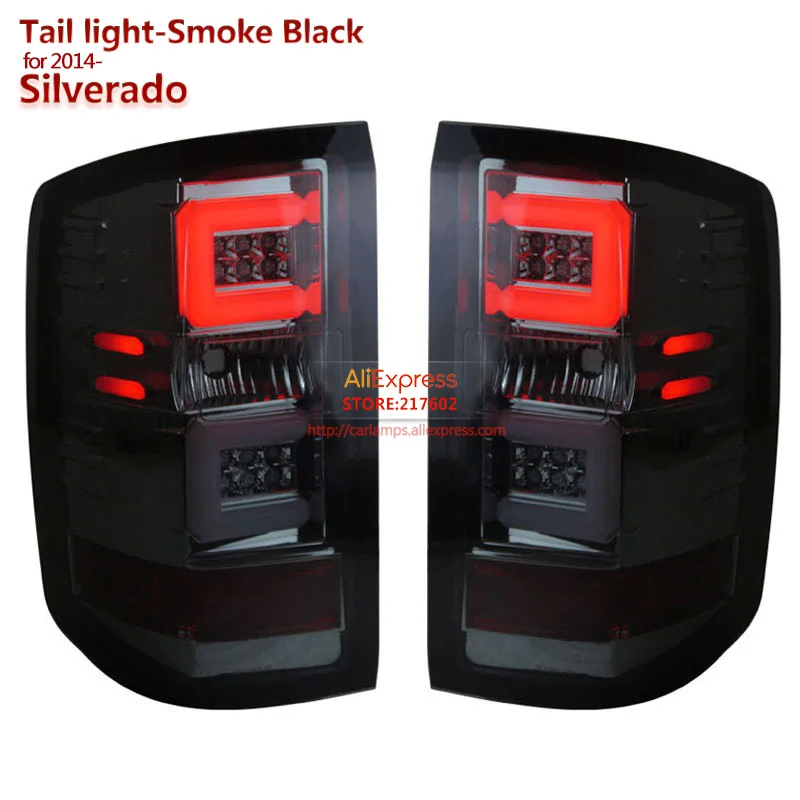 SONAR brand For CHEVROLET SILVERADO led tail lights Assembly fit for 2014-2015 year models Rear Brake light Smoke Black
SONAR brand For CHEVROLET SILVERADO led tail lights Assembly fit for 2014-2015 year models Rear Brake light Smoke Black