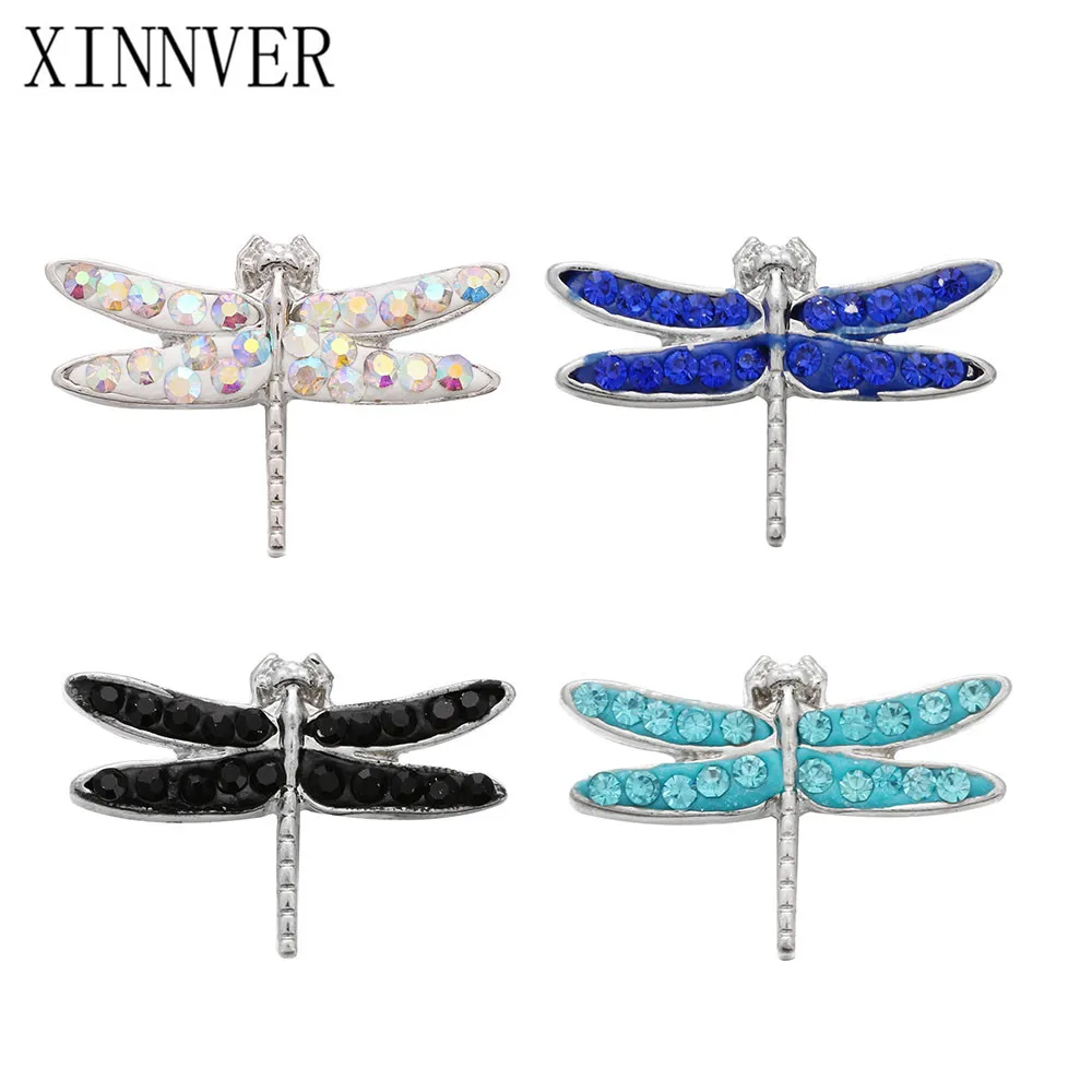 10pcs/lot Xinnver Snaps Jewelry Crystal Dragonfly Snaps Button Fit 18mm Snap Bracelet Bangle for DIY Women Men Jewelry
10pcs/lot Xinnver Snaps Jewelry Crystal Dragonfly Snaps Button Fit 18mm Snap Bracelet Bangle for DIY Women Men Jewelry
