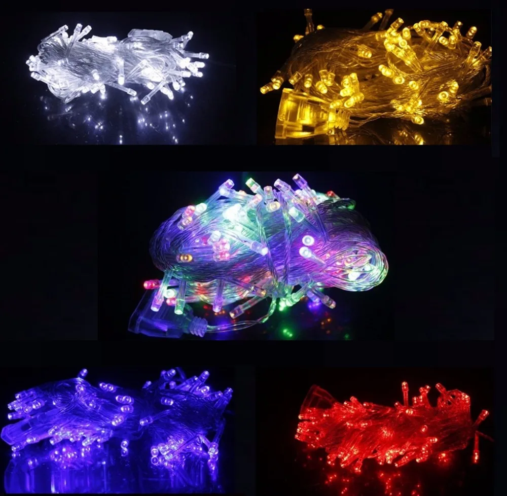 LED String Light 10M 20M 30M 50M 100M AC220V Xmas Holiday Light Waterproof Christmas Lights 9 Colors Decoration Lamp
LED String Light 10M 20M 30M 50M 100M AC220V Xmas Holiday Light Waterproof Christmas Lights 9 Colors Decoration Lamp