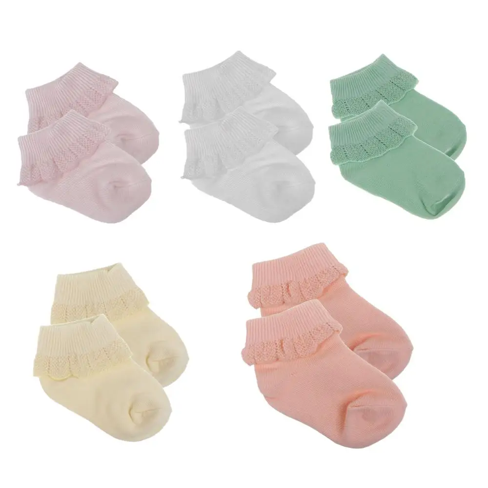 5 Pairs/lot Cute Baby Girl Cotton Ruffle Socks Newborn Breathable Princess Lace Short Sock Lot for Baby Girls Clothing Accessory
5 Pairs/lot Cute Baby Girl Cotton Ruffle Socks Newborn Breathable Princess Lace Short Sock Lot for Baby Girls Clothing Accessory