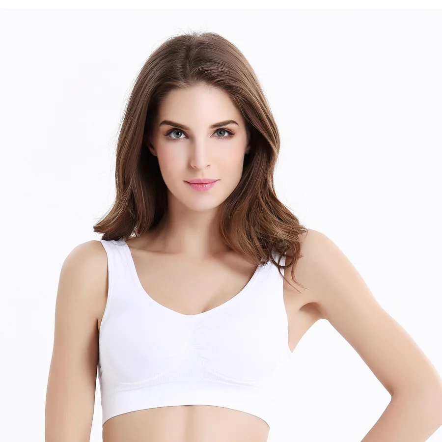High Quality seamless Young women Bra Run motion Bra vest insert sleep girls Underwear padded cup push up bra S M L XL 2XL 3XL
High Quality seamless Young women Bra Run motion Bra vest insert sleep girls Underwear padded cup push up bra S M L XL 2XL 3XL