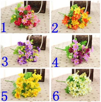 (6beam/set)6color optional simulation flower Elegant Beautiful Artificial flower Suitable for wedding,home decoration,party 101
(6beam/set)6color optional simulation flower Elegant Beautiful Artificial flower Suitable for wedding,home decoration,party 101