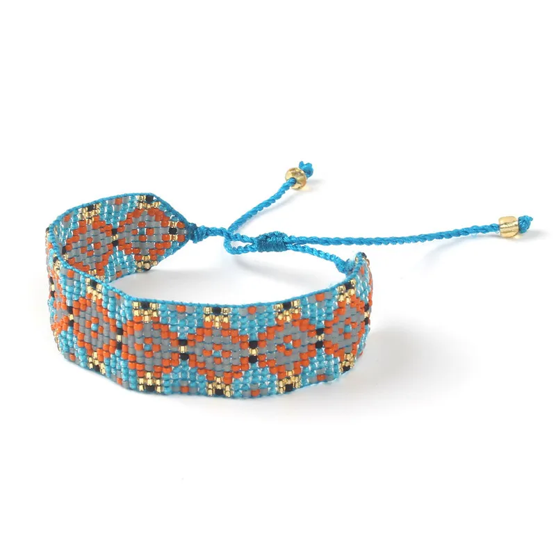 SHINUSBOHO Geometric Hand Woven Bracelets for Women Lace-up Pattern Miyuki Men pulseras mujer moda 2018 bijoux Charm Jewelry
SHINUSBOHO Geometric Hand Woven Bracelets for Women Lace-up Pattern Miyuki Men pulseras mujer moda 2018 bijoux Charm Jewelry