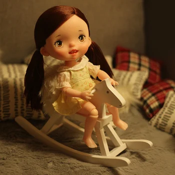 Handcrafted 1/6 Scale Solid Wood Rocking Horse Model Riding Toys For 12inch Action Figure Dolls House Furniture Decor White
Handcrafted 1/6 Scale Solid Wood Rocking Horse Model Riding Toys For 12inch Action Figure Dolls House Furniture Decor White