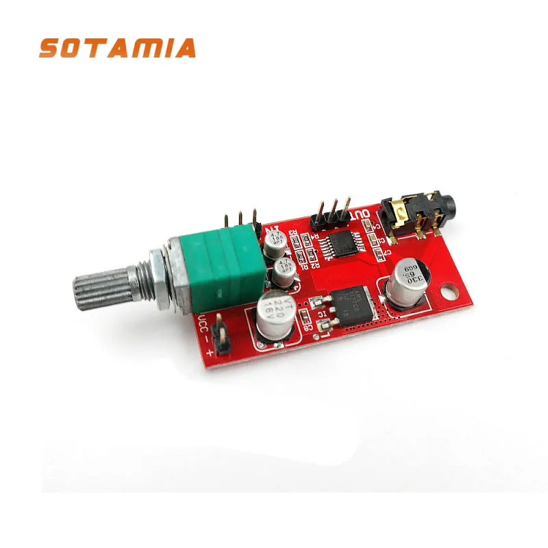 SOTAMIA MAX4410 Headphone Amplifier Board Headset Amplifiers Mini Home Audio Amp Single Battery Power For Preamplifier DIY
SOTAMIA MAX4410 Headphone Amplifier Board Headset Amplifiers Mini Home Audio Amp Single Battery Power For Preamplifier DIY