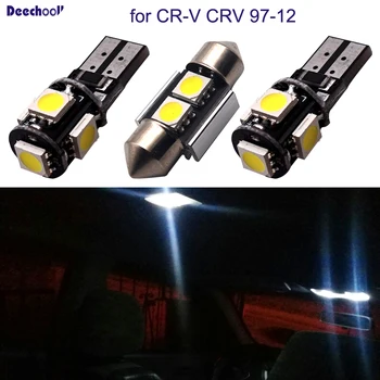 11PCS Canbus Interior Light for Honda CRV 97-12 ,Car LED bulbs for Honda CR-V 97-12 Auto Dome Trunk Reading License Plate Lights
11PCS Canbus Interior Light for Honda CRV 97-12 ,Car LED bulbs for Honda CR-V 97-12 Auto Dome Trunk Reading License Plate Lights